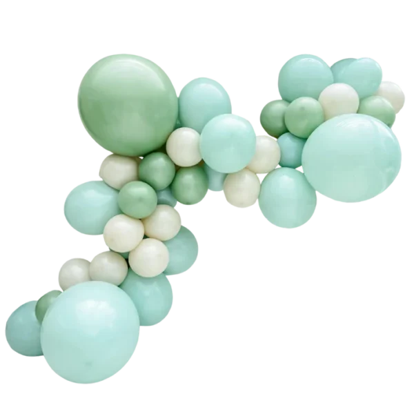 Grab and Go Garland - pastel greens